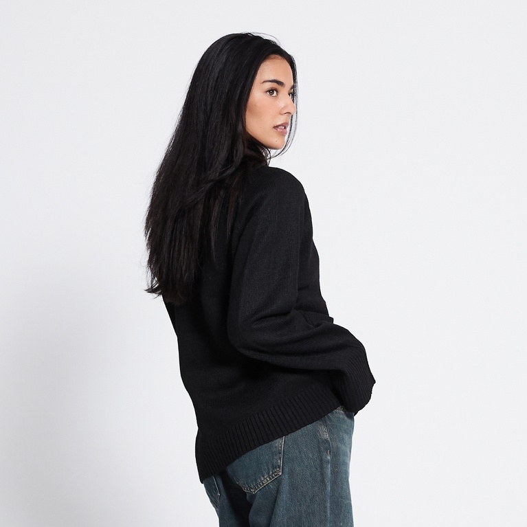 Fitted cardigan "Sabrina" Black